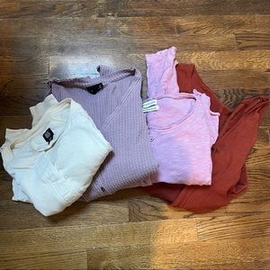 *bundle* 4 Urban Outfitters henleys